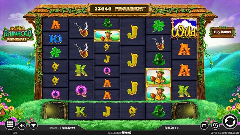 Super Rainbow Megaways by 1x2 Gaming